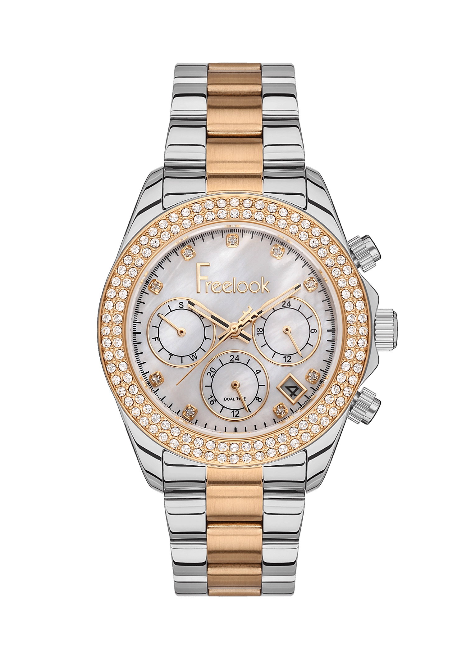 FREELOOK CHARMANT WOMENS STAINLESS STEEL STRAP WATCH – FL.1.10408-5