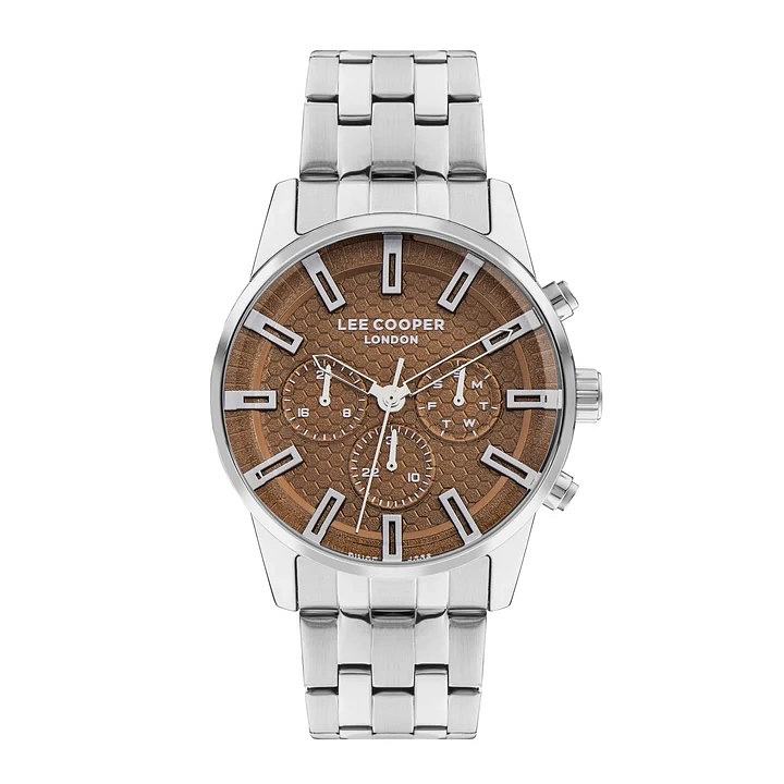 LEE COOPER Men’s Multi Function Brown Dial Watch – LC07879.380