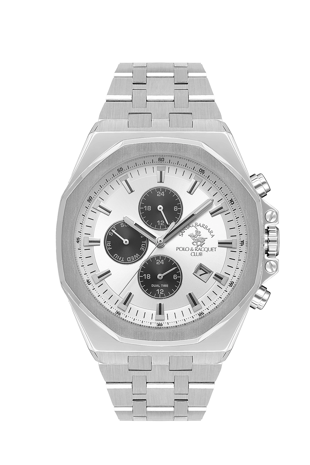 SANTA BARBARA MEN’S WATCH SILVER DIAL SB.1.10546-1