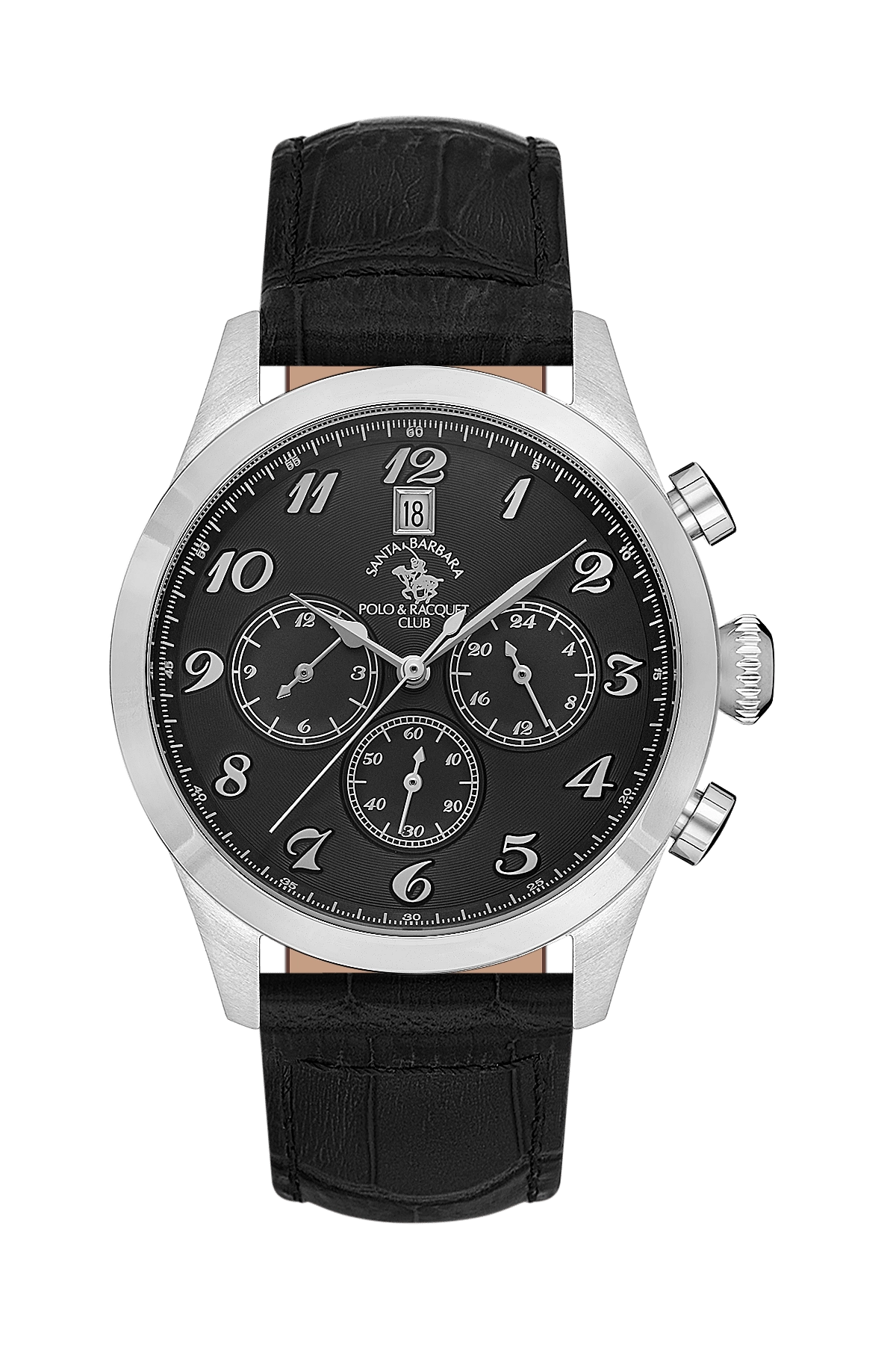 SANTA BARBARA MEN’S WATCH BLACK DIAL SB.1.10551-1