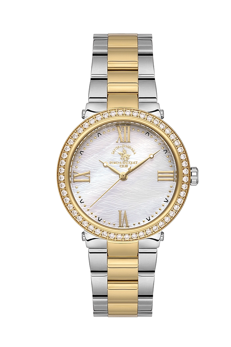 SANTA BARBARA WOMEN’S WATCH WHITE MOP DIAL SB.1.10553-3