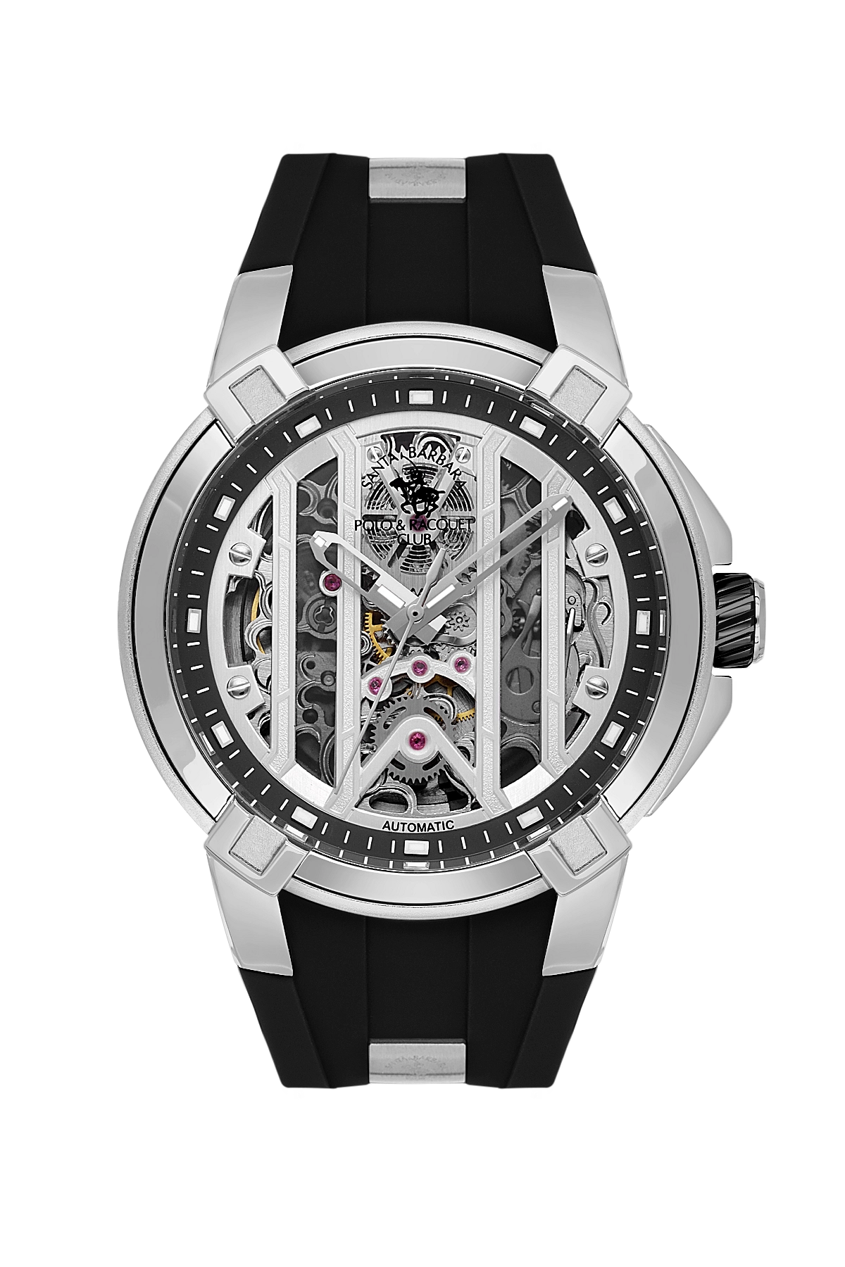SANTA BARBARA MEN’S AUTOMATIC WATCH BLACK DIAL SB.1.10605-1