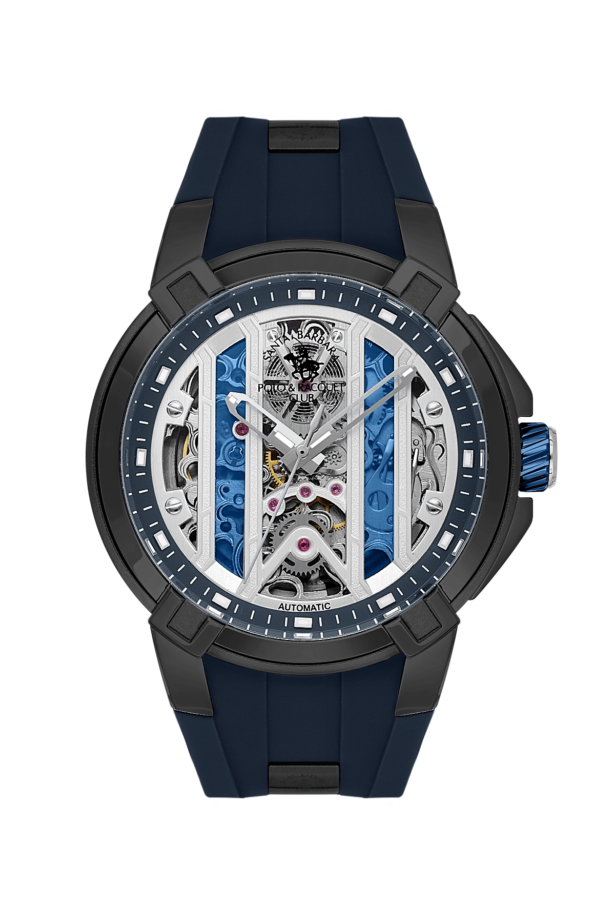SANTA BARBARA MEN’S AUTOMATIC WATCH BLUE DIAL SB.1.10605-4