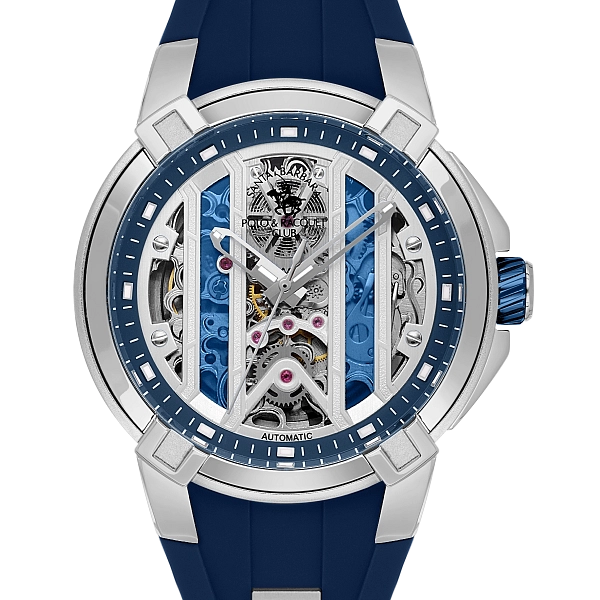 SANTA BARBARA MEN’S AUTOMATIC WATCH BLUE DIAL SB.1.10605-2