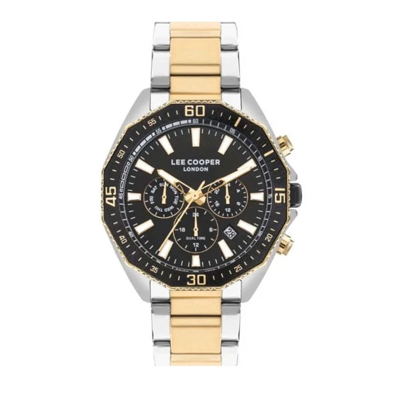 LEE COOPER Men’s Multi Function Black Dial Watch – LC07847.260