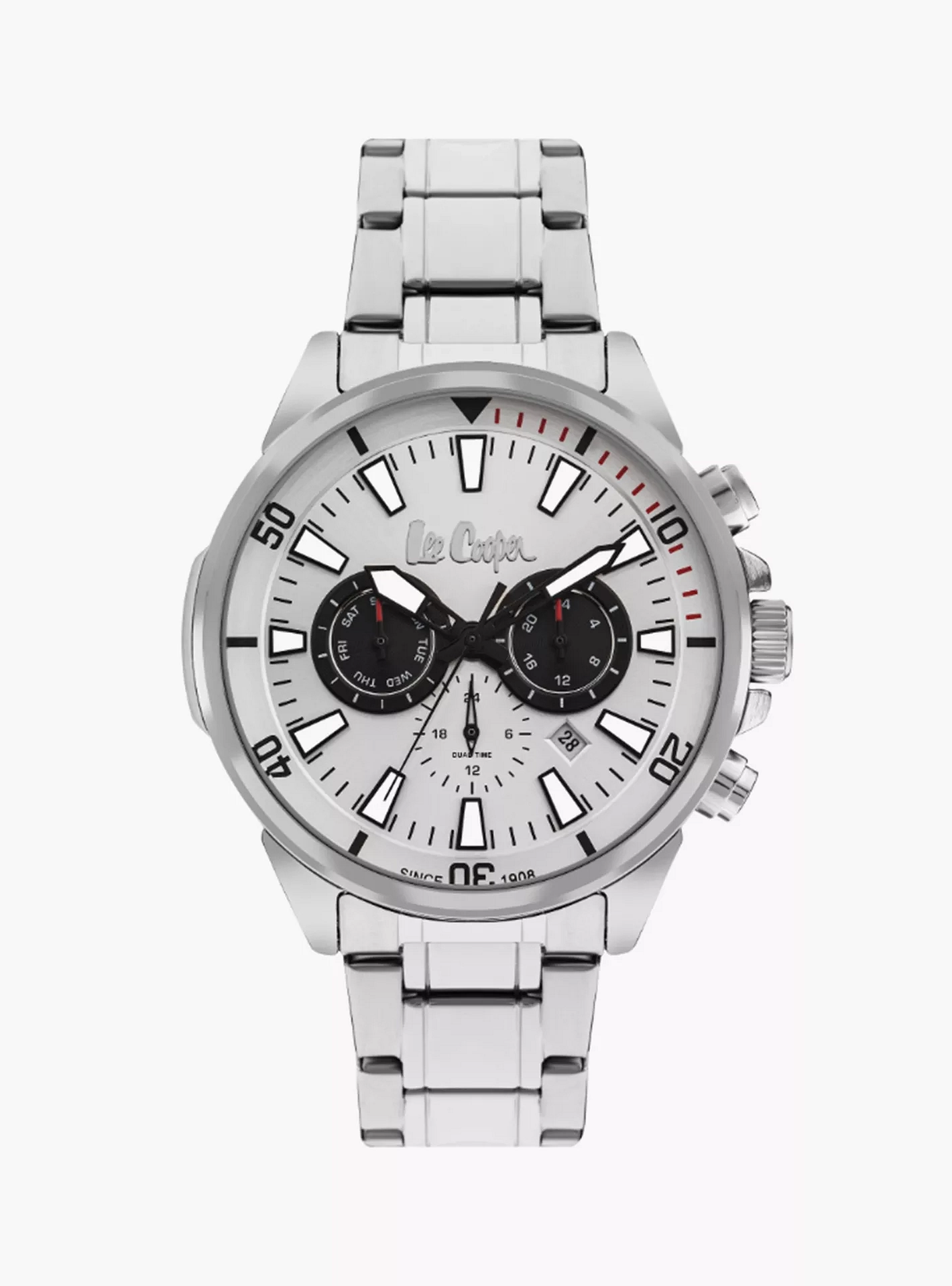 LEE COOPER Men’s Multi Function Silver Dial Watch – LC07846.330