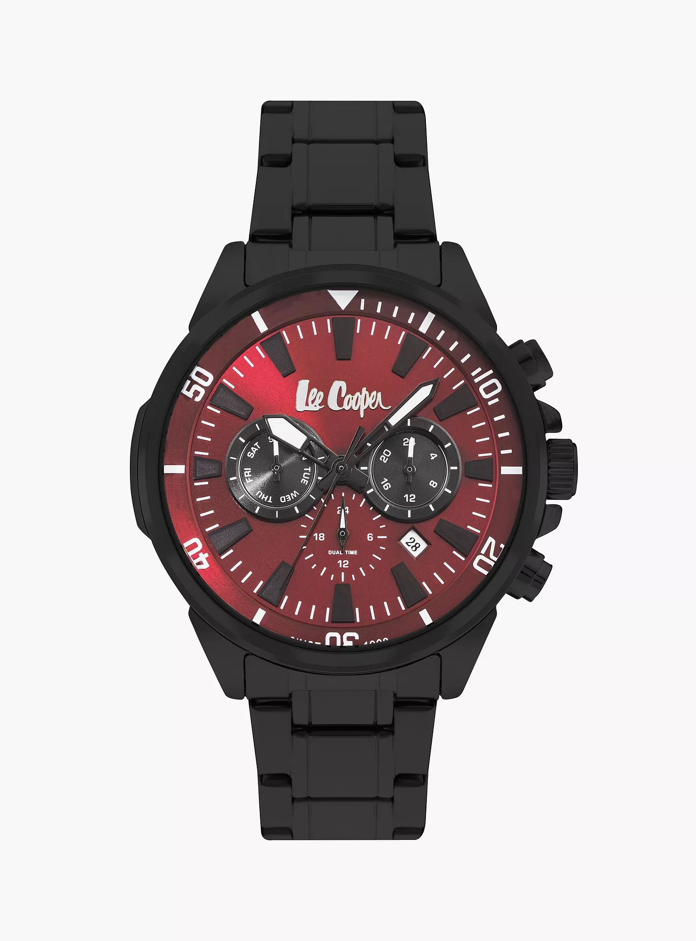 LEE COOPER Men’s Multi Function Red Dial Watch – LC07846.680