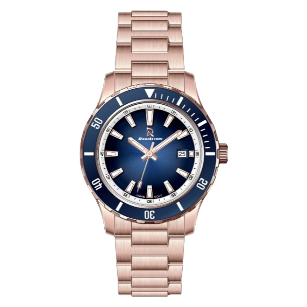 DASH ACTION WATCH-MEN-STAINLESS STEEL- D1954-RP