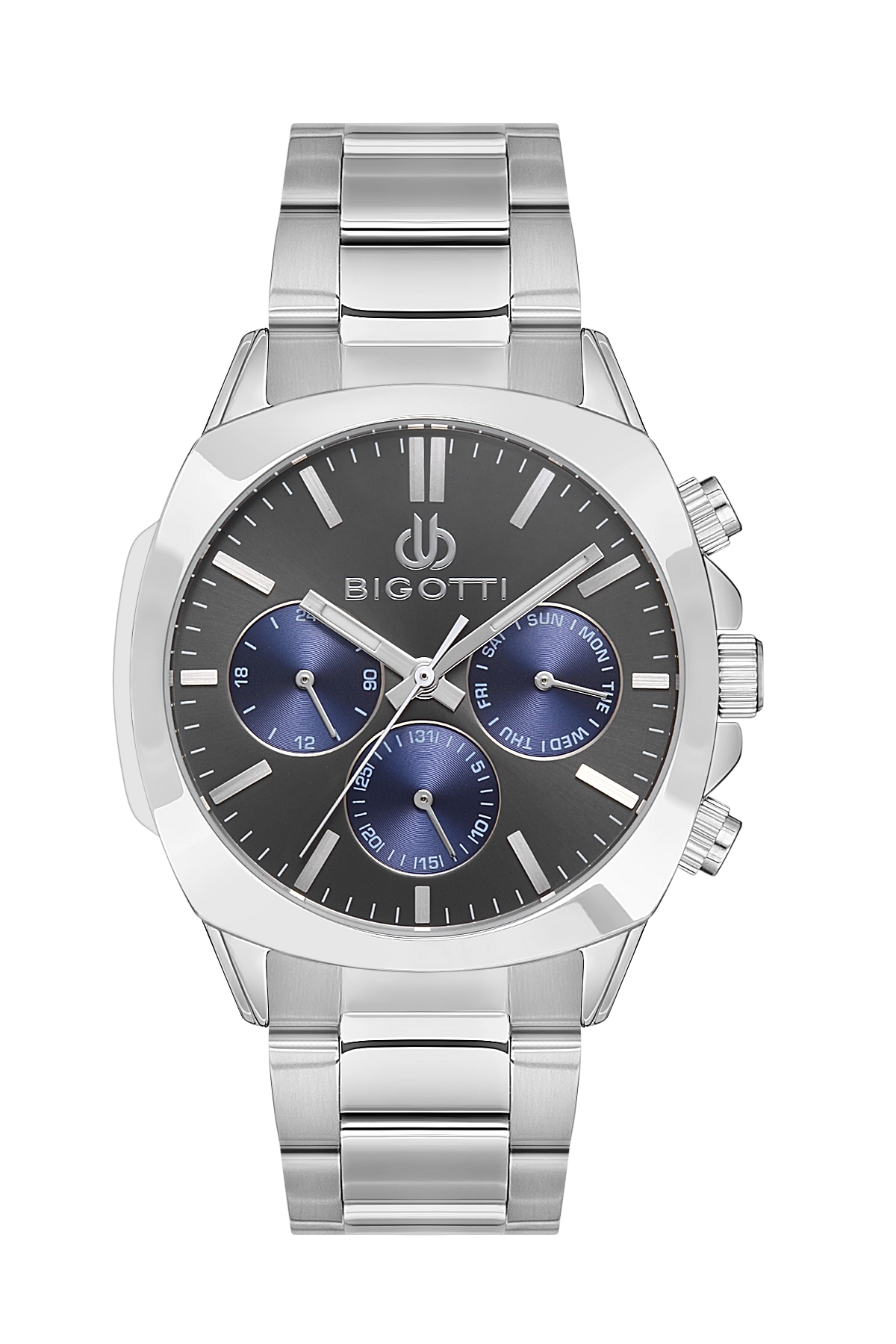 BIGOTTI MILANO MENS STAINLESS STEEL STRAP WATCH – BG.1.10505-4