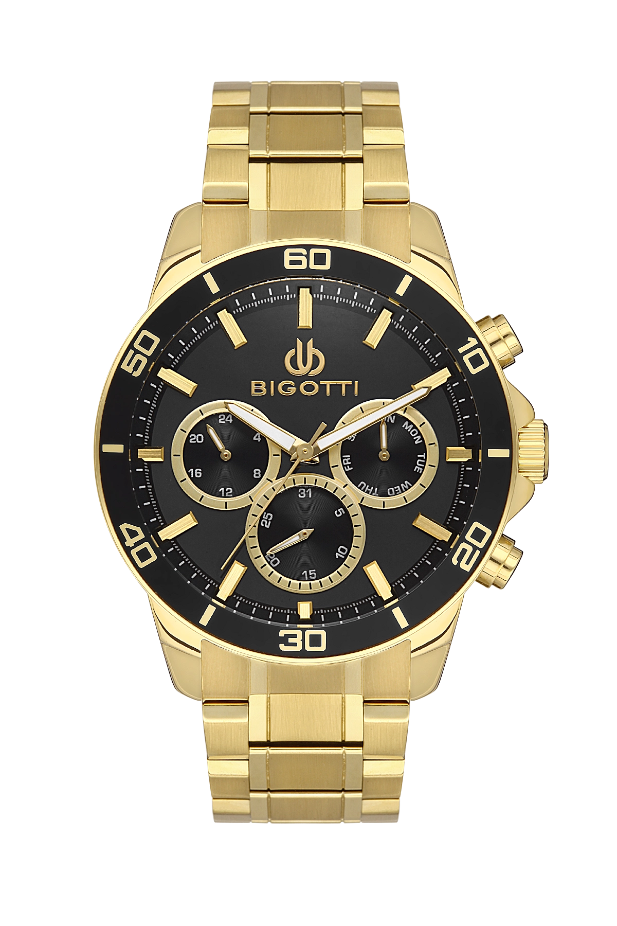 BIGOTTI MILANO MENS STAINLESS STEEL STRAP WATCH – BG.1.10503-4