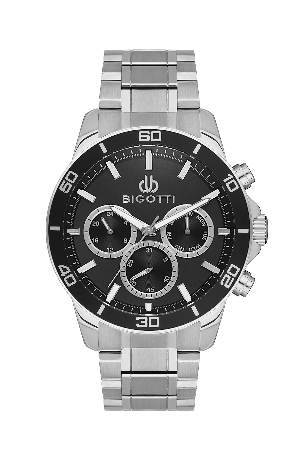 BIGOTTI MILANO MENS STAINLESS STEEL STRAP WATCH – BG.1.10503-2