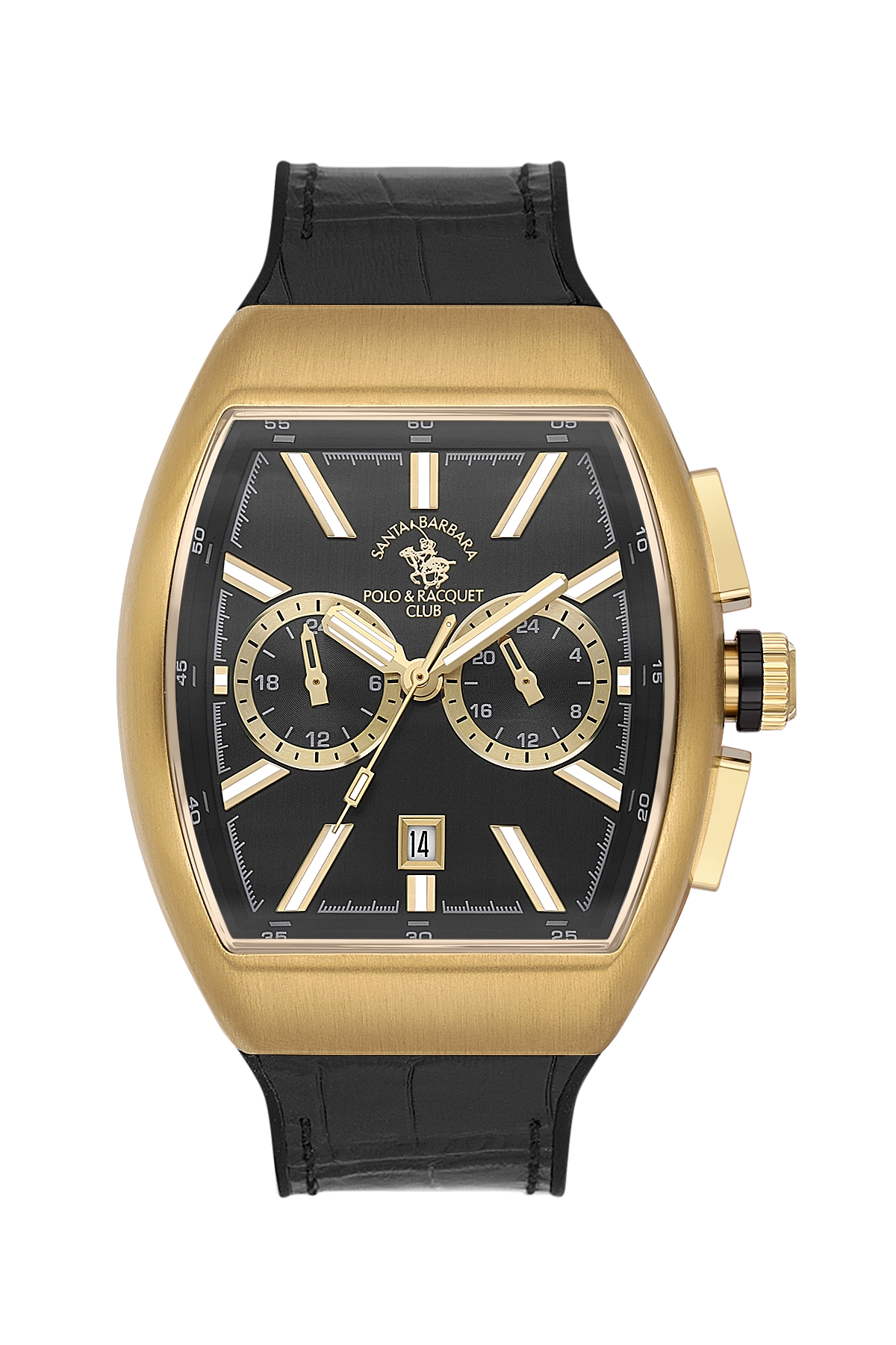 SANTA BARBARA MEN’S WATCH BLACK DIAL SB.1.10607-4