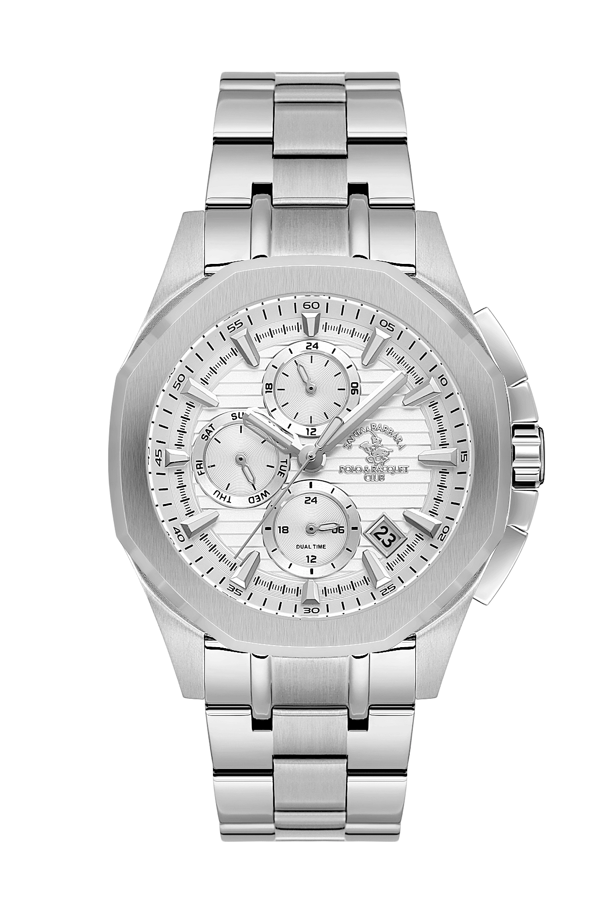 SANTA BARBARA MEN’S WATCH SILVER DIAL SB.1.10608-1