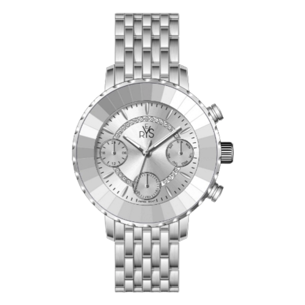 REYS WATCH WATCH-WOMEN-STAINLESS STEEL-SILVER R2041-SS