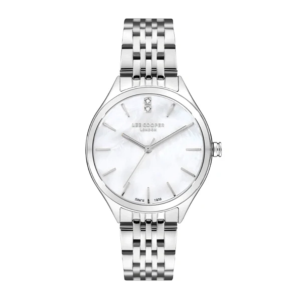 LEE COOPER Women’s Analog Silver Dial Watch – LC07821.320