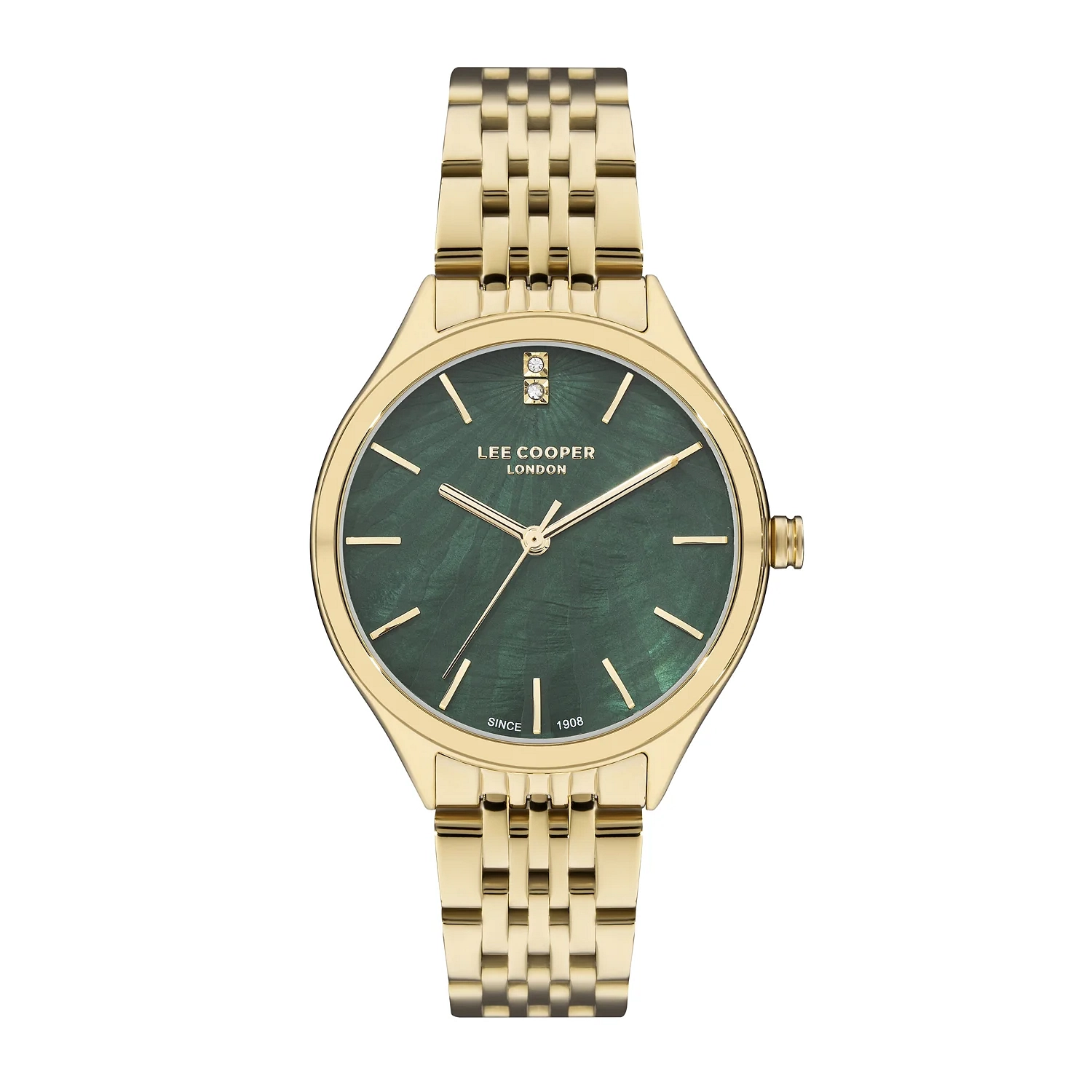 LEE COOPER Women’s Analog Green Dial Watch – LC07821.170