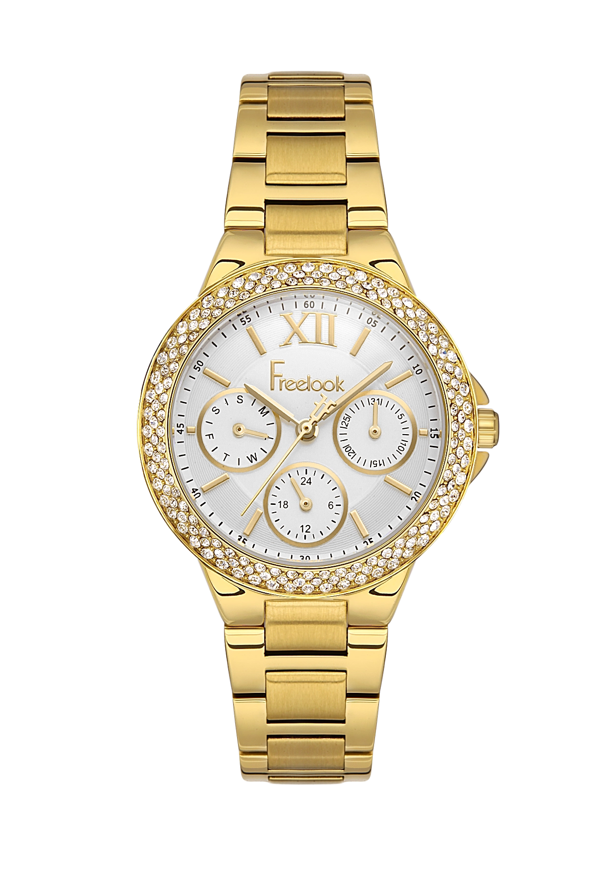 FREELOOK CHARMANT WOMENS STAINLESS STEEL STRAP WATCH – FL.1.10401-2