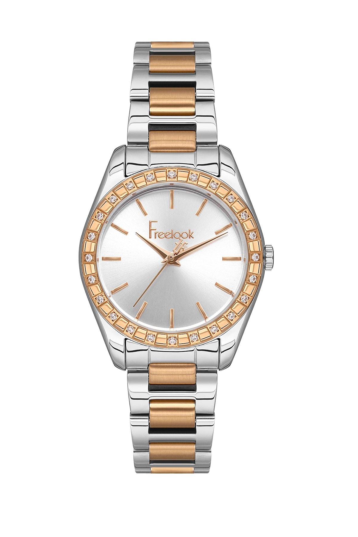 FREELOOK LUMIERE WOMENS STAINLESS STEEL STRAP WATCH WITH GIFT SET – FL.1.10400-4