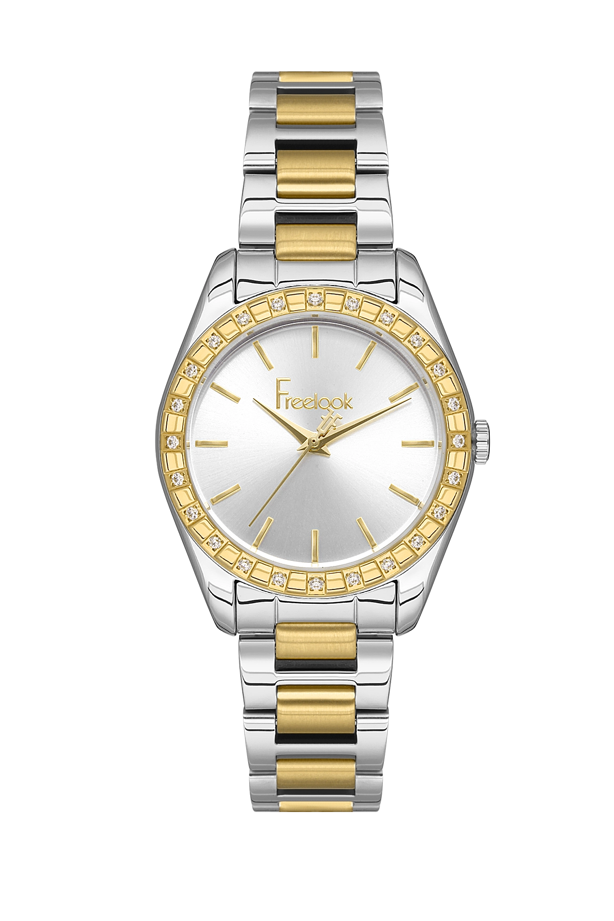 FREELOOK LUMIERE WOMENS STAINLESS STEEL STRAP WATCH WITH GIFT SET – FL.1.10400-3