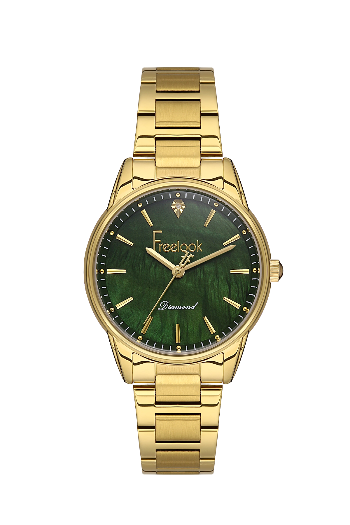 FREELOOK NATURELLE WOMENS STAINLESS STEEL STRAP WATCH – FL.1.10396-2