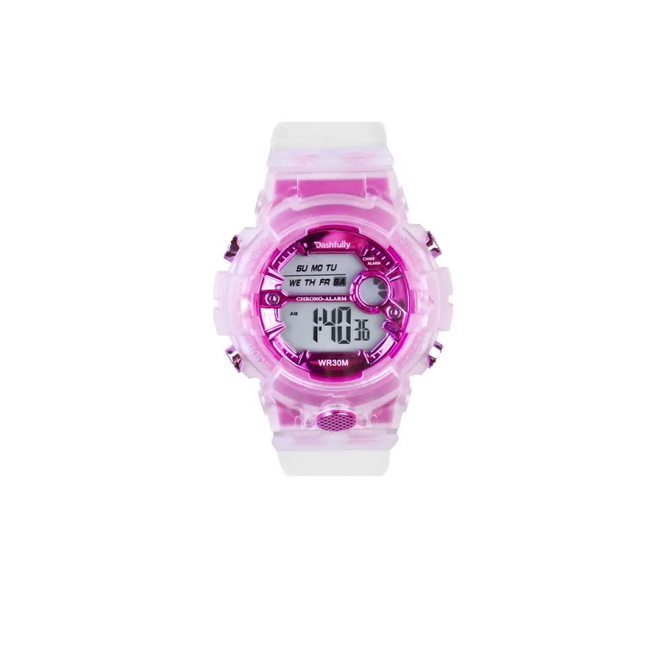 dashfully Children Watch Outdoor Sports Kids Watches LED Digital-DFW1808-PI