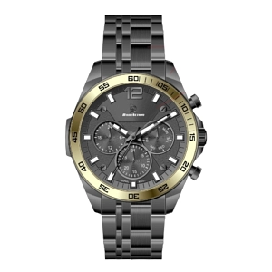DASH ACTION WATCH-MEN-STAINLESS STEEL-GOLD AND GRAY D1944.1-GYG