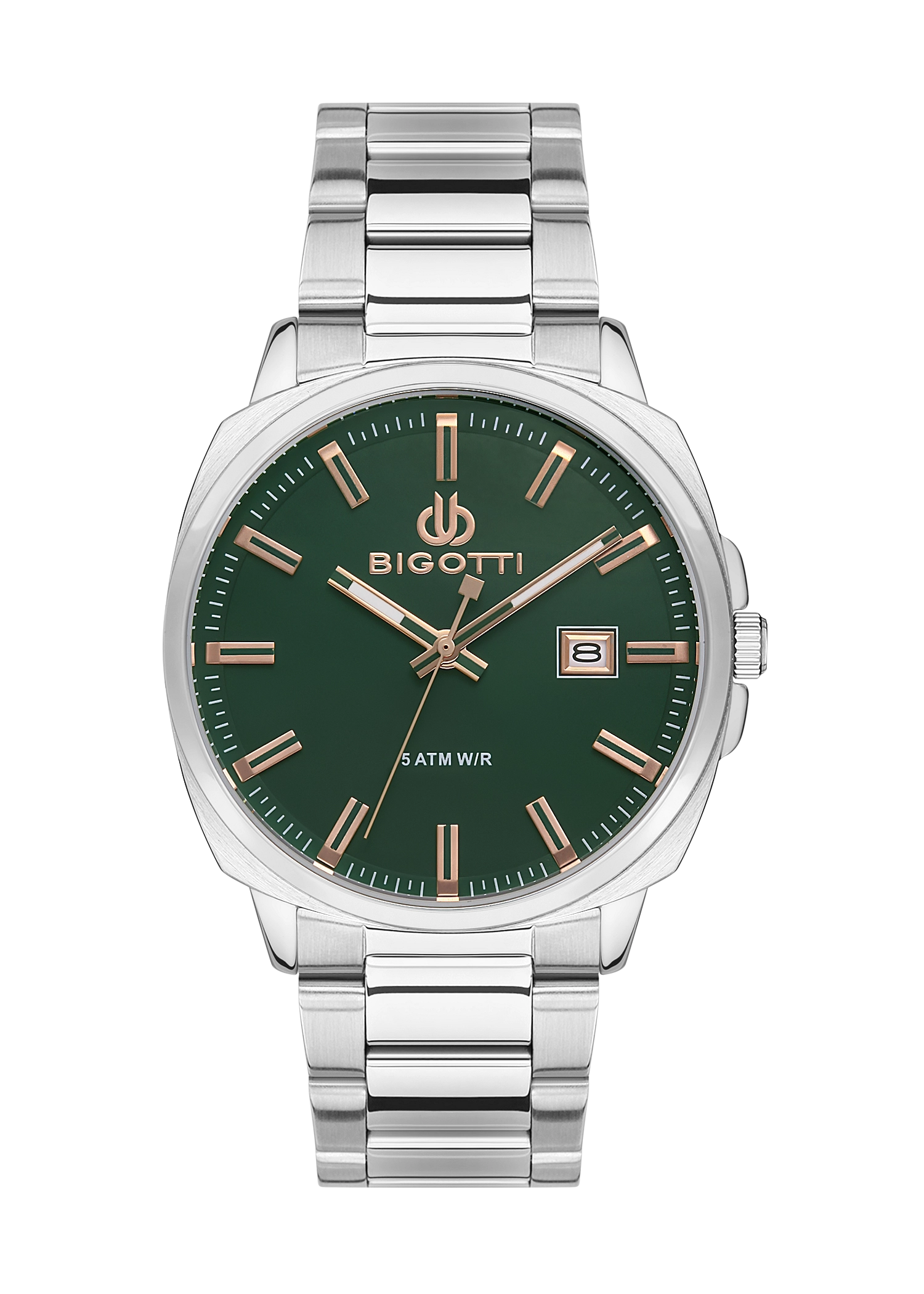 BIGOTTI MILANO MENS STAINLESS STEEL STRAP WATCH – BG.1.10483-4