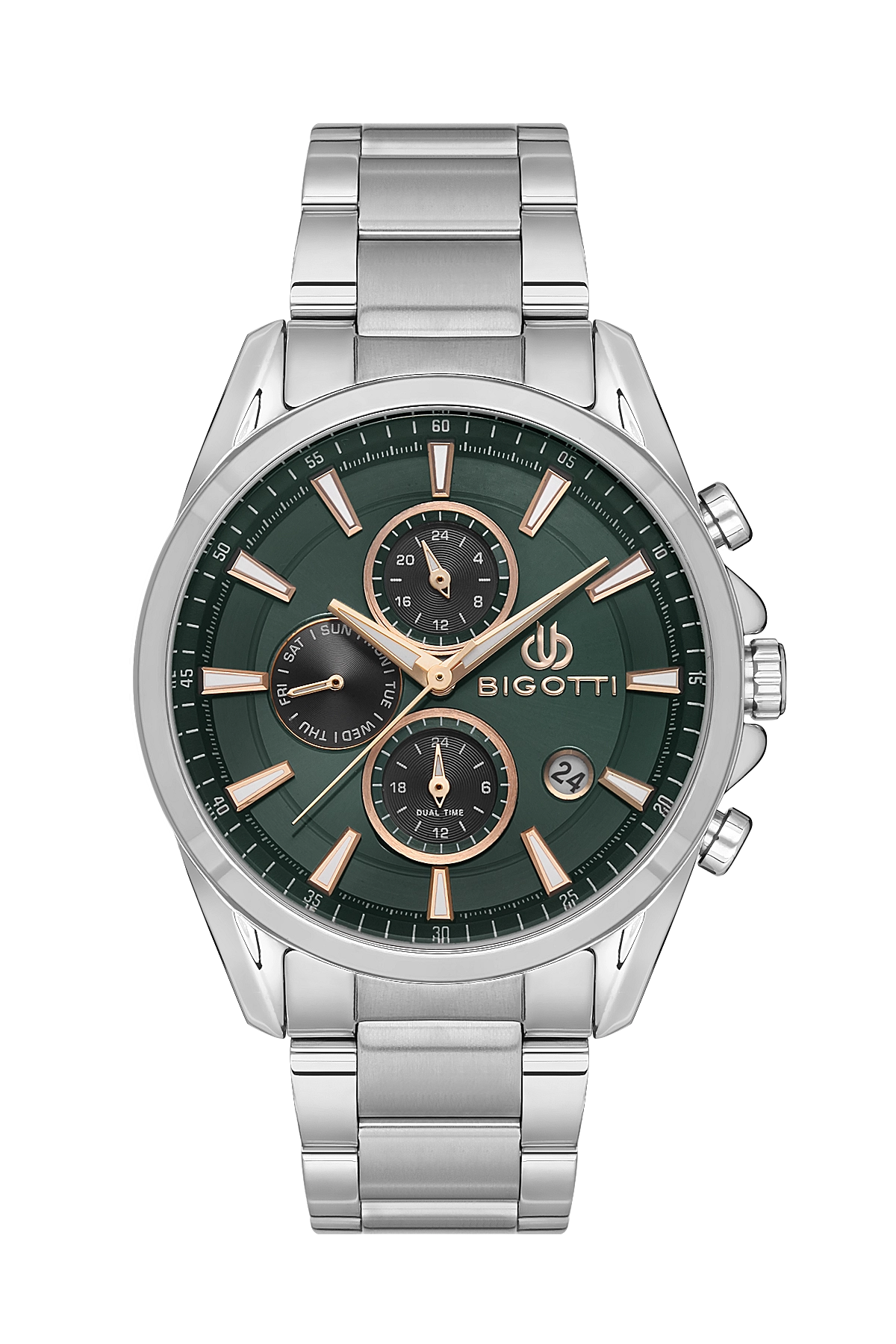 BIGOTTI MILANO MENS STAINLESS STEEL STRAP WATCH – BG.1.10479-4