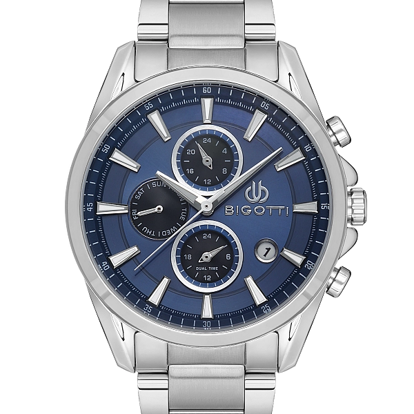 BIGOTTI MILANO MENS STAINLESS STEEL STRAP WATCH – BG.1.10479-3