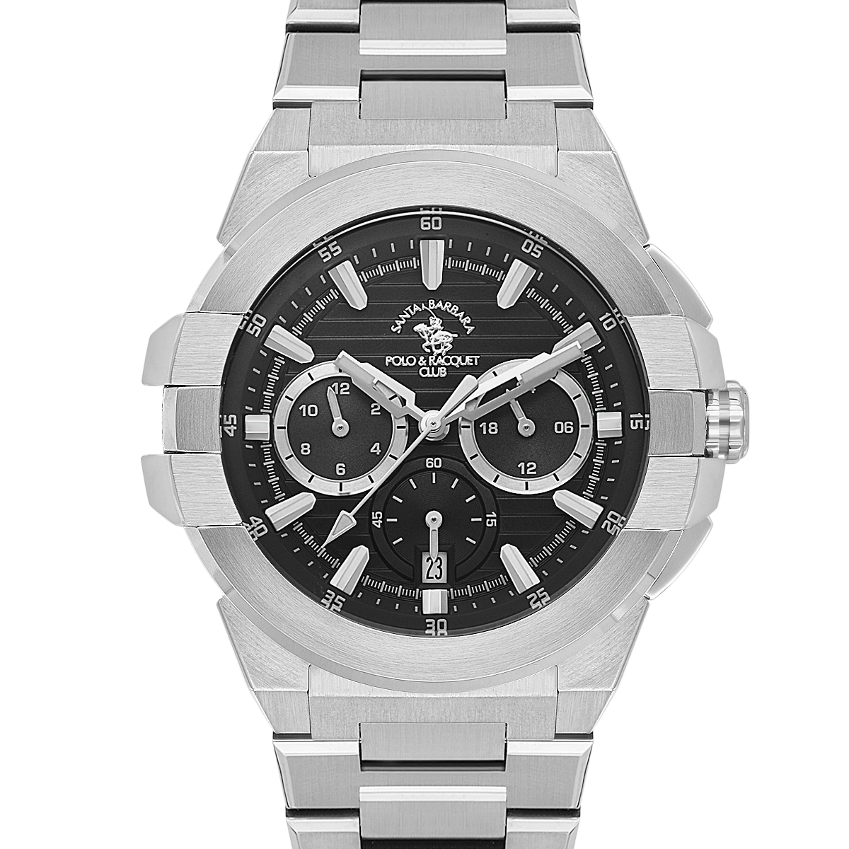 SANTA BARBARA MEN’S WATCH BLACK DIAL SB.1.10609-2