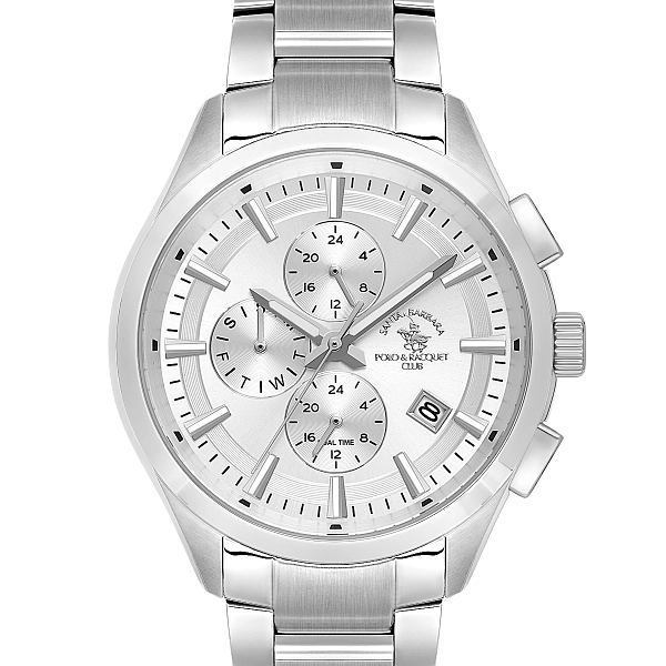 SANTA BARBARA MEN’S WATCH SILVER DIAL SB.1.10614-1
