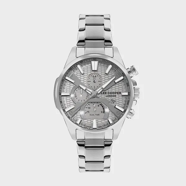 LEE COOPER Men’s Multi Function Silver Dial Watch – LC07801.330