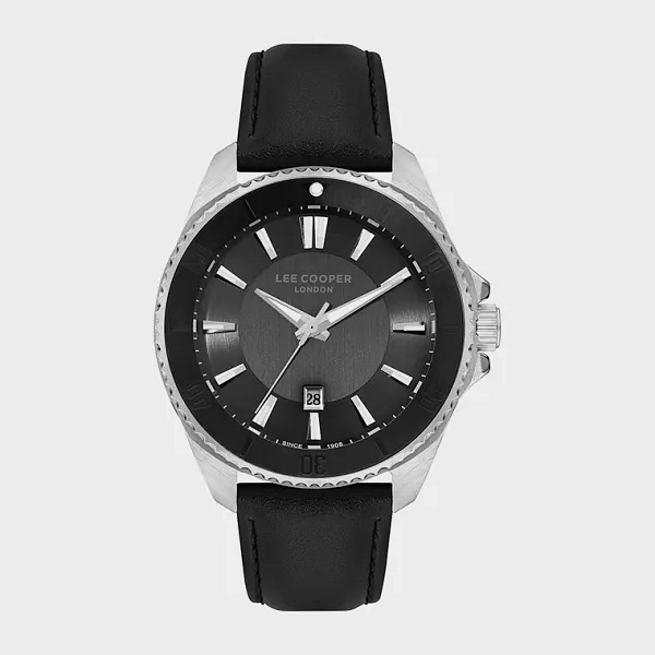 LEE COOPER Men’s Analog Black Dial Watch – LC07870.351