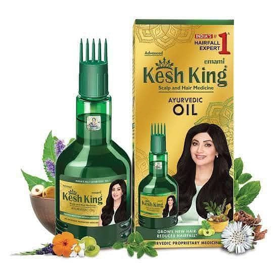 Kesh King Ayurvedic Hair Oil بحجم 100 ملل