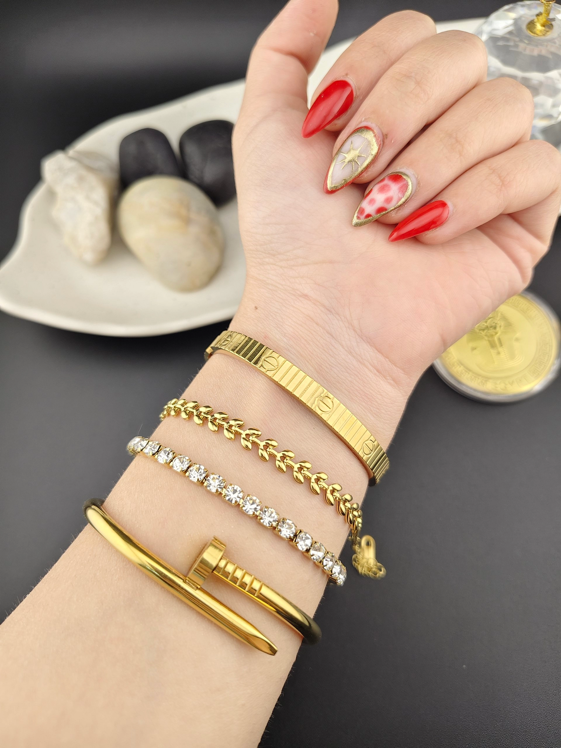 كومبو ٤ قطع  ستانلس ستيل