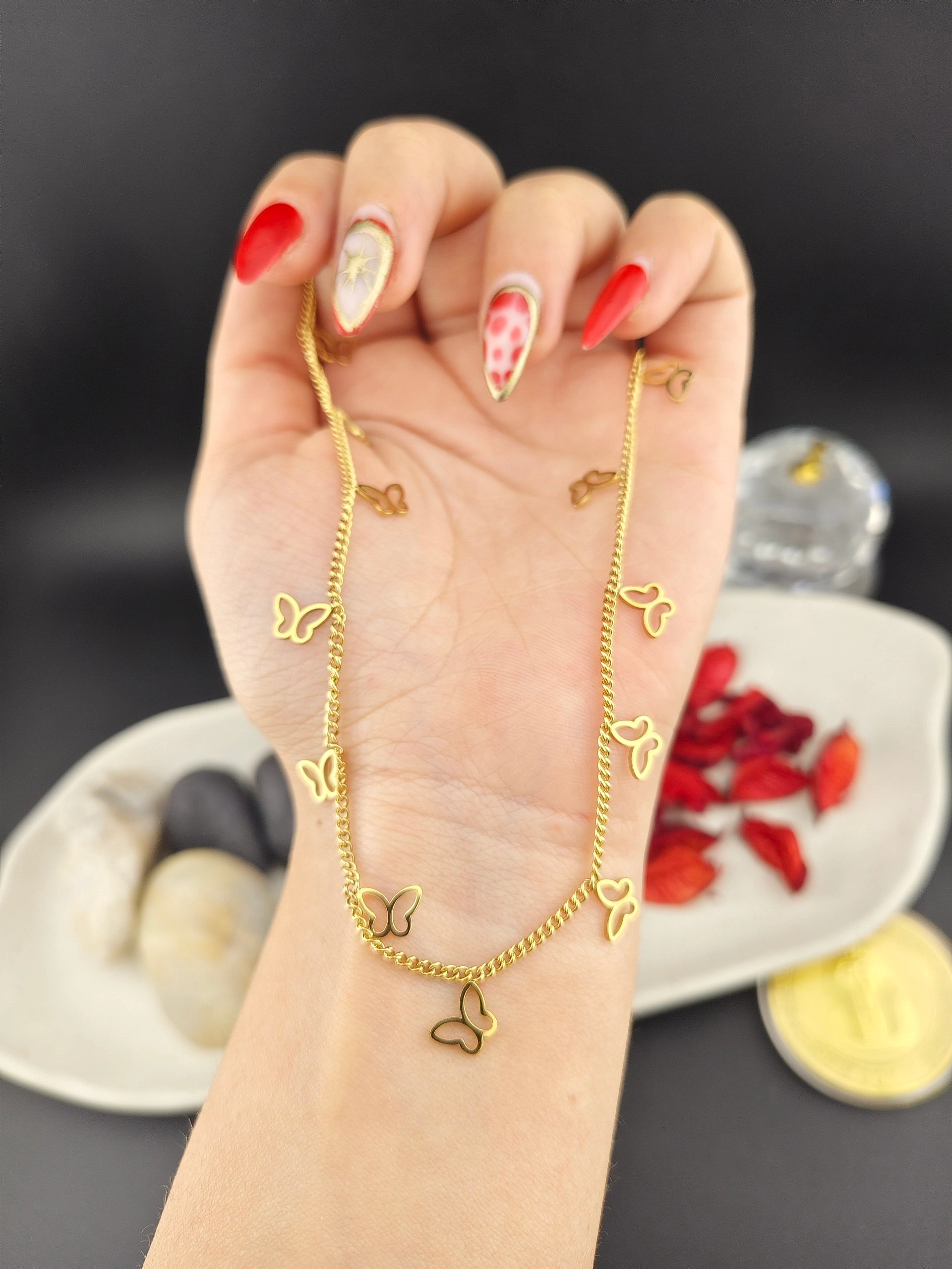 كوليه فرفشة فراشات 🔥✨