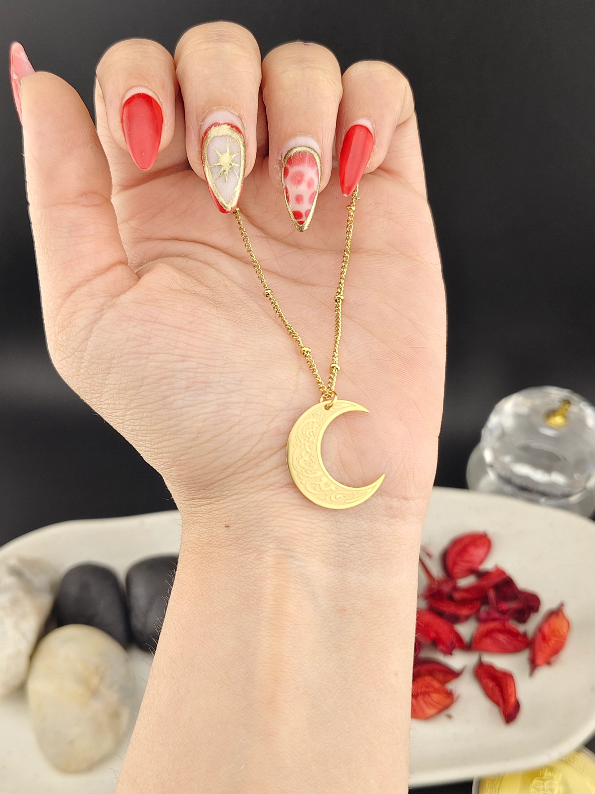 سلسلة  هلال 🔥✨ ستانلس ستيل 🤩