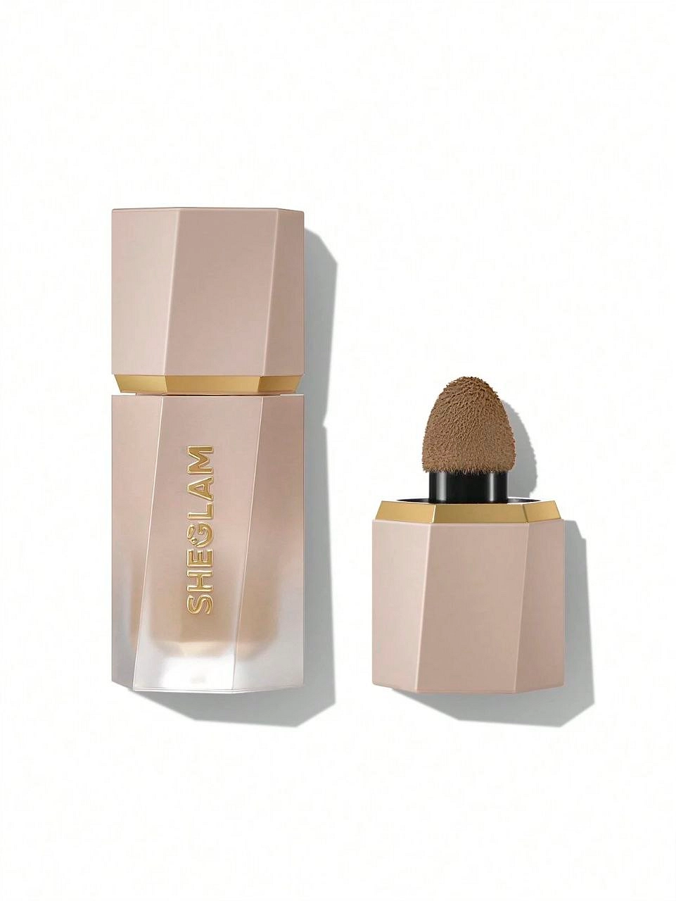 كونتور سائل من SHEGLAM، مصمم لنحت وتحديد ملامح الوجه بسهولة ودقة! ✨💛