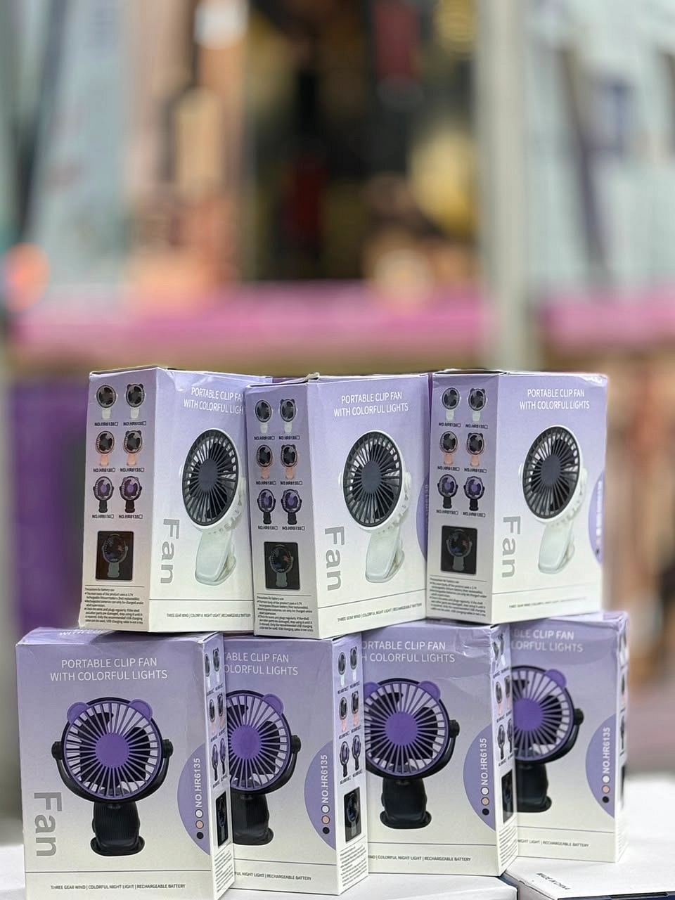 USB_MINI FAN HR6135 مروحة محمول