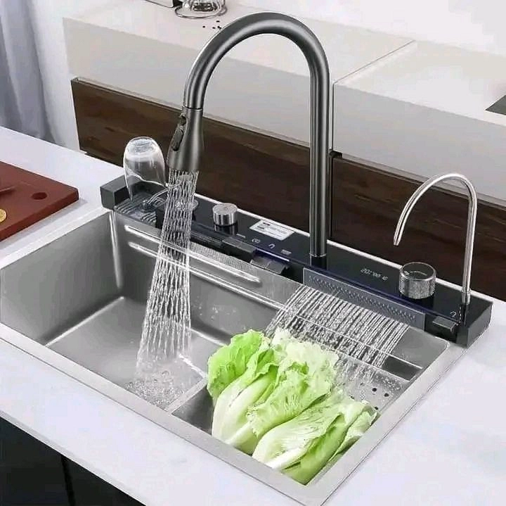 حوض سمارت 5 زرار فضي