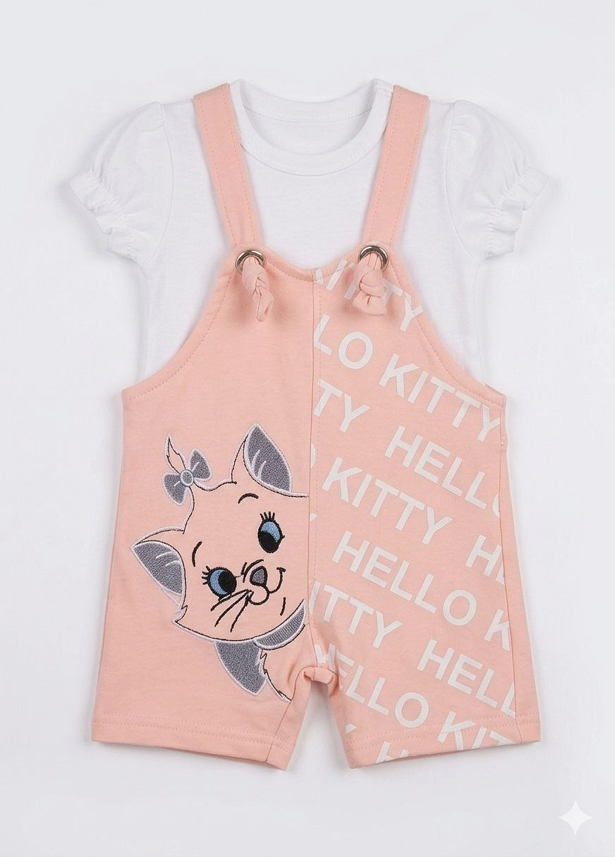 طقم سلوبيت صيفي hello kitty