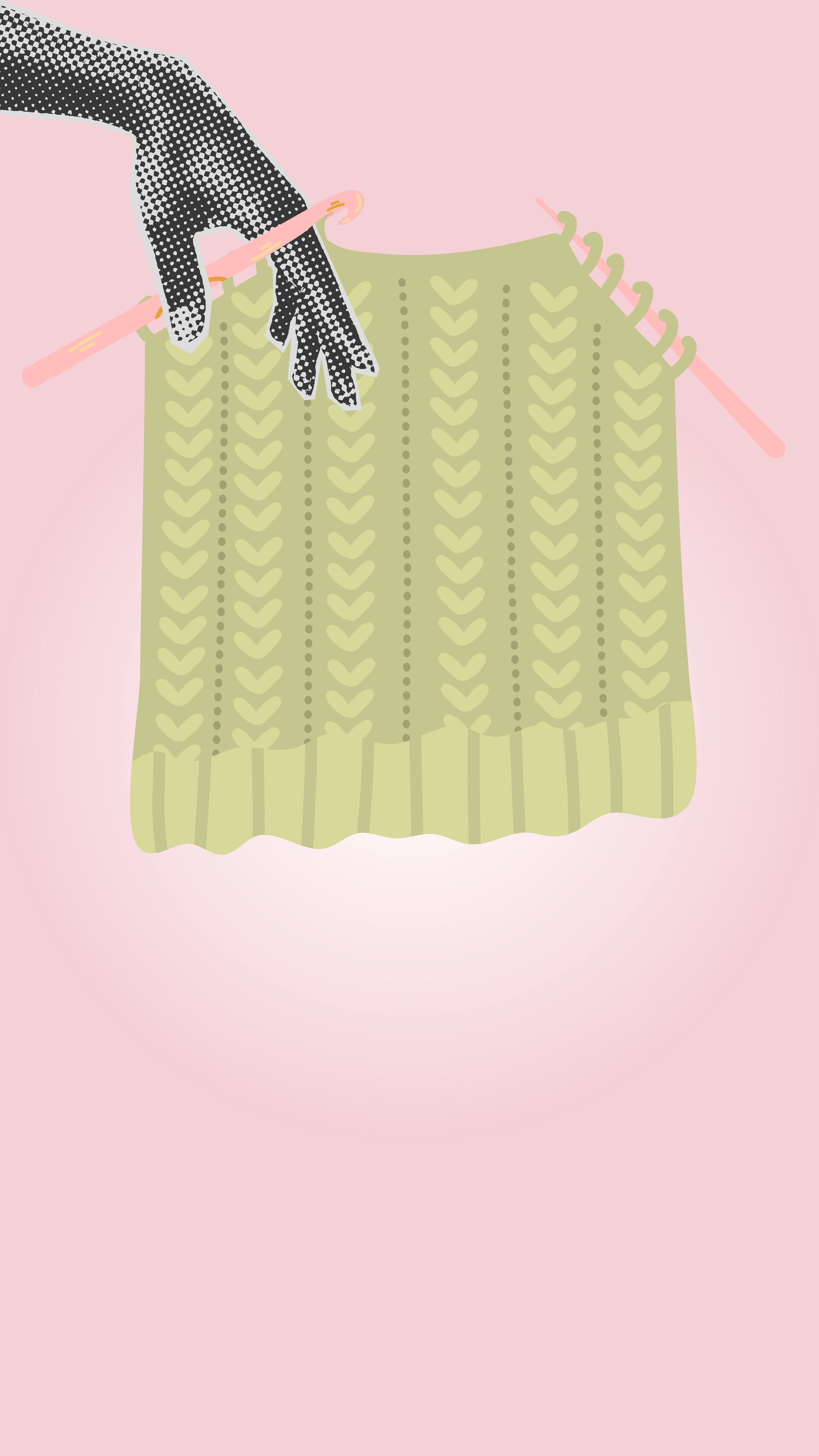 كل ألوان الخيوط في مكان واحد