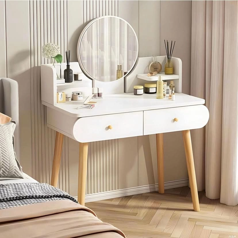 تسريحة مع مراية