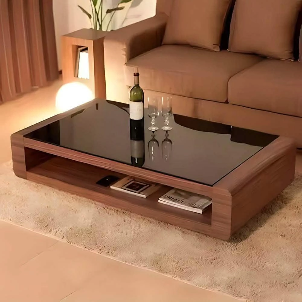 ترابيزة قهوة خشب