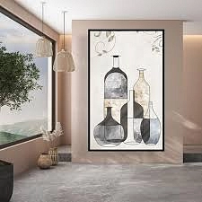 لوحة فنية بطابع معاصر