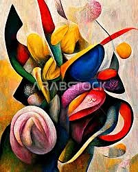 لوحة فنية طابع كلاسيك