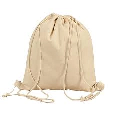 حقيبة ظهر قماش يدوية