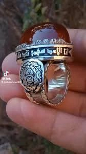 خاتم فضة هاند ميد