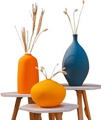 مزهرية فخار فنية