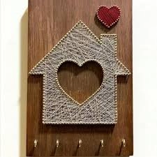 شماعة مفاتيح خشبية